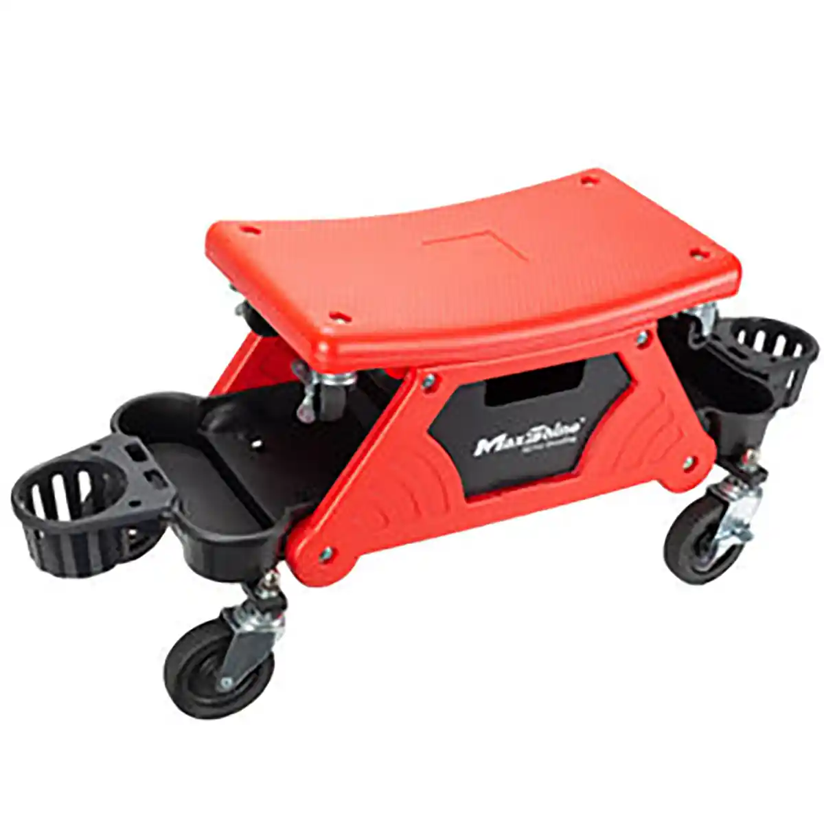 Sit on Detailing Creeper with Bottle Holder and Comfortable Seat for Car Detailing